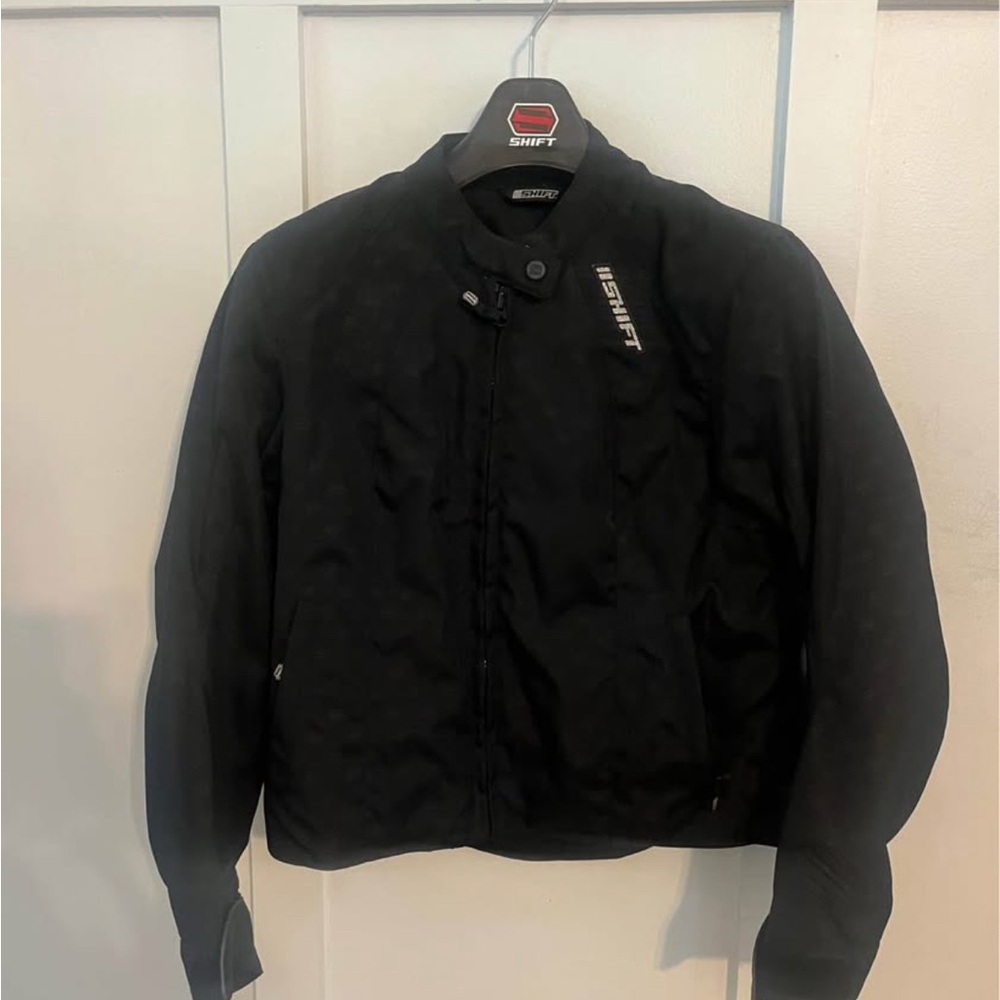 Shift Motorcycle Black Performance Jacket- Women’s - image 1